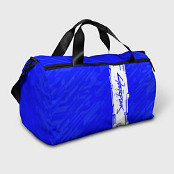 Спортивная сумка Cyberpunk 2077 blue найтсити