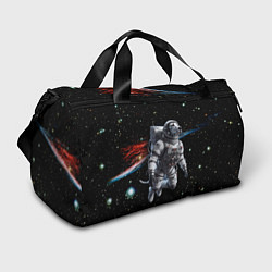Спортивная сумка The dalmatian brave cosmonaut - ai art