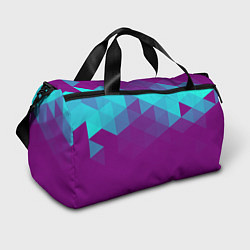 Спортивная сумка Geometry polygonal psy