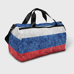 Сумки спортивные Флаг России разноцветный, цвет: 3D-принт