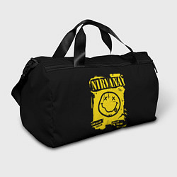 Спортивная сумка Nirvana - смайлик