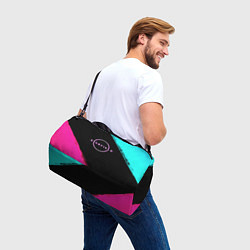 Сумки спортивные Starfield neon, цвет: 3D-принт — фото 2