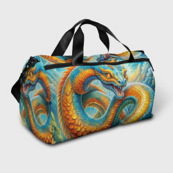 Спортивная сумка Большая мифологическая змея