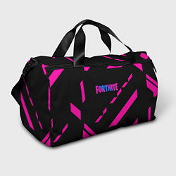 Сумки спортивные Fortnite geometry pink, цвет: 3D-принт