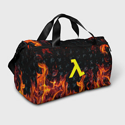 Сумки спортивные Half life fere steel, цвет: 3D-принт