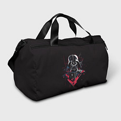 Спортивная сумка Darth Vader on black