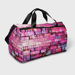 Спортивная сумка Pink bricks