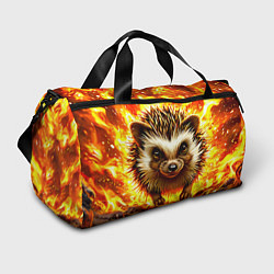Спортивная сумка Еж в огне