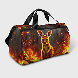 Спортивная сумка Кенгуру в огне