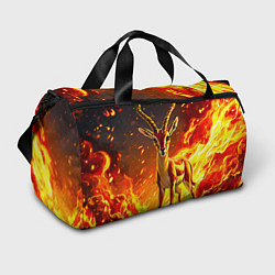 Спортивная сумка Газель в огне