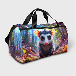 Спортивная сумка Опоссум в лесу