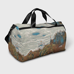 Сумки спортивные Храм на горе, цвет: 3D-принт