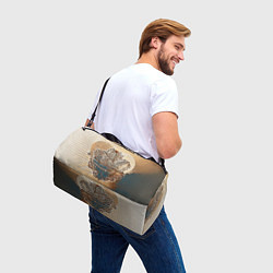 Сумки спортивные Кактус в сердце, цвет: 3D-принт — фото 2