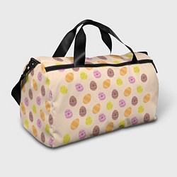 Спортивная сумка Пасха цветные яйца