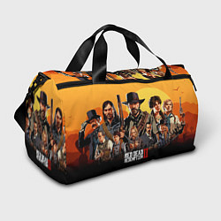 Сумки спортивные Red Dead Redemption 2, цвет: 3D-принт