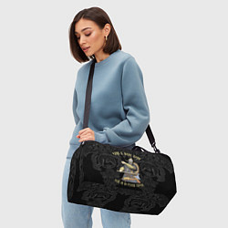 Сумки спортивные Один в поле воин если он по-русски скроен, цвет: 3D-принт — фото 2