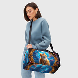 Сумки спортивные Манчкин в космосе, цвет: 3D-принт — фото 2