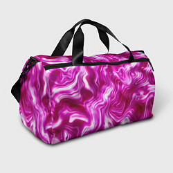 Спортивная сумка Завихрения - оттенки розового и белого