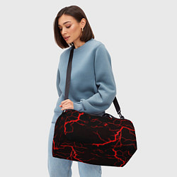 Сумки спортивные BMW storm red color, цвет: 3D-принт — фото 2
