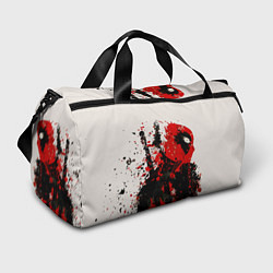 Спортивная сумка Дэдпул брызги