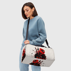 Сумки спортивные Дэдпул брызги, цвет: 3D-принт — фото 2