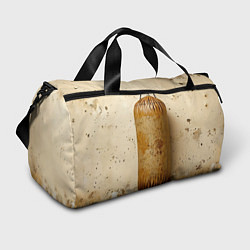 Спортивная сумка Бежевая боксерская груша