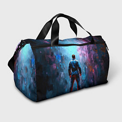 Сумки спортивные Боец джиу-джитсу, цвет: 3D-принт