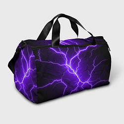 Спортивная сумка Color purple black