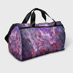 Спортивная сумка Абстракция - purple space stone