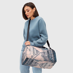 Сумки спортивные Сумрачный город, цвет: 3D-принт — фото 2