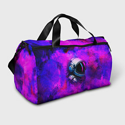 Сумки спортивные Космонавт в красках, цвет: 3D-принт