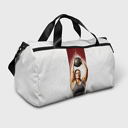 Сумки спортивные Толкательница ядра, цвет: 3D-принт