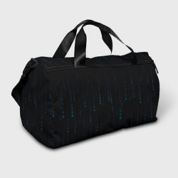 Спортивная сумка Color black blue