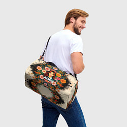 Сумки спортивные Admin в цветах, цвет: 3D-принт — фото 2