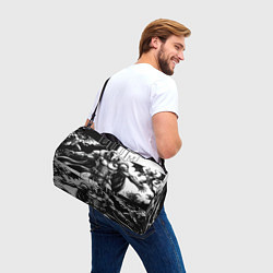 Сумки спортивные Doom guy and demons, цвет: 3D-принт — фото 2