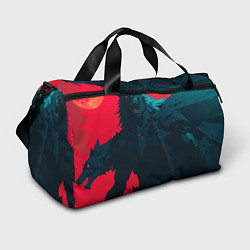 Спортивная сумка Человек-волк