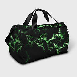 Сумки спортивные Lightning green glow, цвет: 3D-принт
