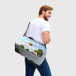 Сумки спортивные Пчёлка - Minecraft, цвет: 3D-принт — фото 2