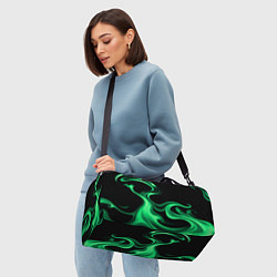 Сумки спортивные Color green smoke, цвет: 3D-принт — фото 2