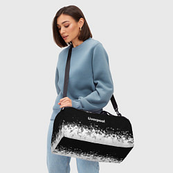 Сумки спортивные Liverpool краски белые, цвет: 3D-принт — фото 2