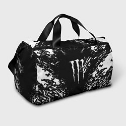 Спортивная сумка Monster energy white splash