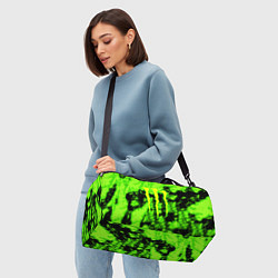 Сумки спортивные Monster energy кислотное лого, цвет: 3D-принт — фото 2