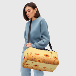 Сумки спортивные Цветы на закате, цвет: 3D-принт — фото 2