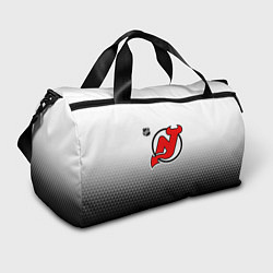 Спортивная сумка Нью Джерси Девилз - из белого в черный