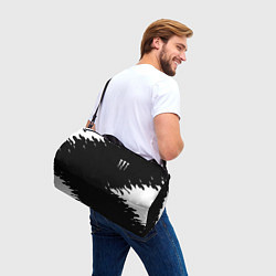 Сумки спортивные Monster energy fire white, цвет: 3D-принт — фото 2