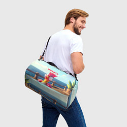 Сумки спортивные Никита - загрузка - смешной петух, цвет: 3D-принт — фото 2