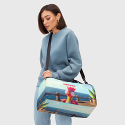 Сумки спортивные Никита - загрузка - смешной петух, цвет: 3D-принт — фото 2