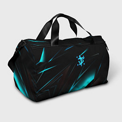 Сумки спортивные Doom neon stripes, цвет: 3D-принт