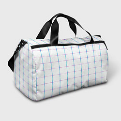 Спортивная сумка Color white blue stripes