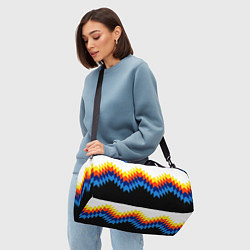 Сумки спортивные Олдскульный паттерн, цвет: 3D-принт — фото 2